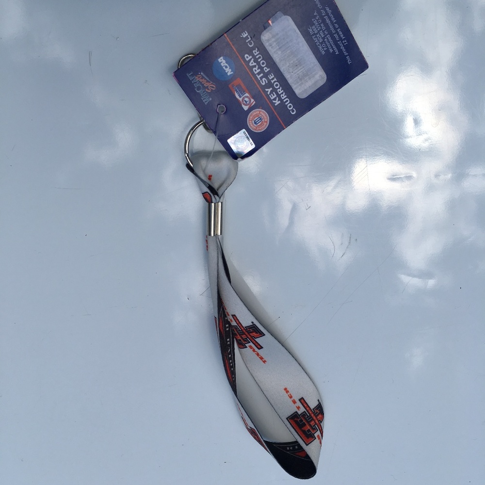 Texas Tech Key Strap Lanyard
